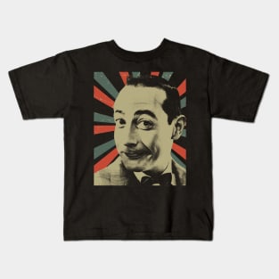 PEE WEE HERMAN || Vintage Art Design || PAUL REUBENS Kids T-Shirt